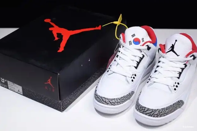 Cheap AV8370-100 Seoul Jordan Air 3 Korea Retro 0323